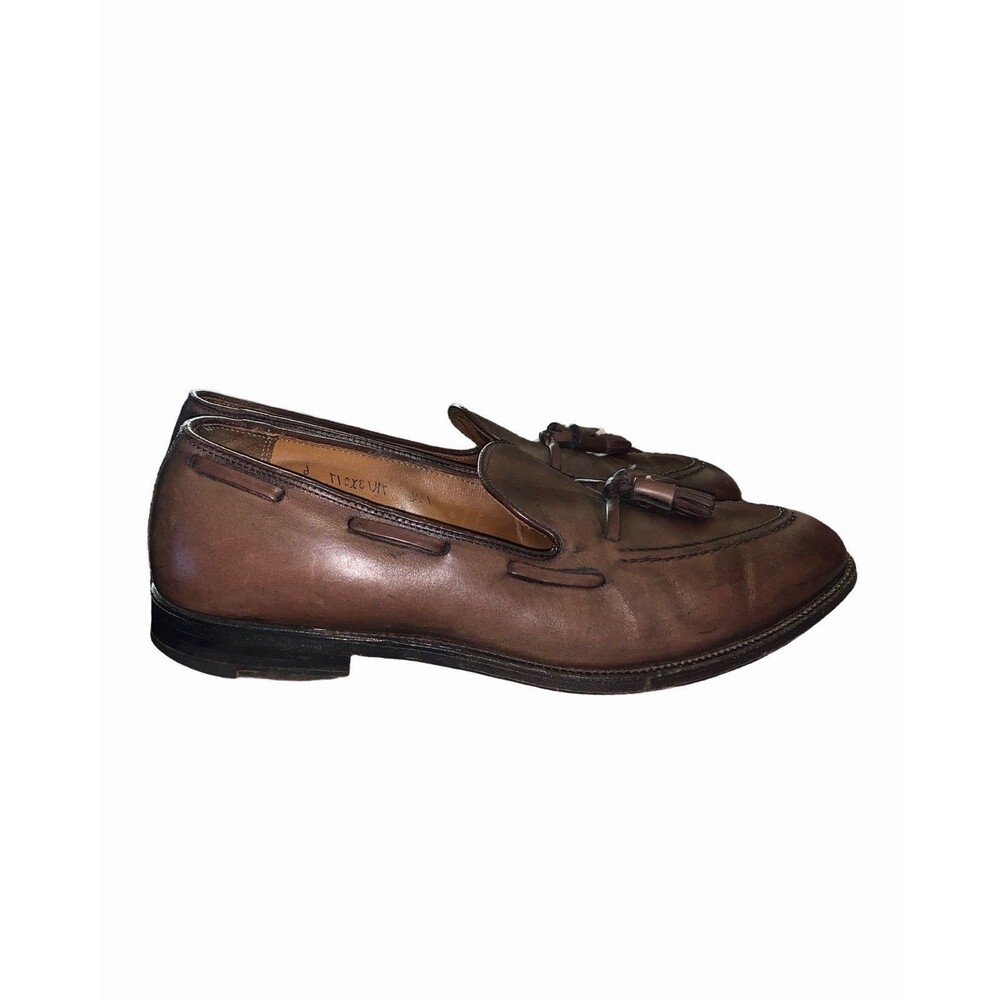 Alden Mens Tassel Shoes Model 561 10 1/2 A/C genuine full-grain Aniline Calfskin